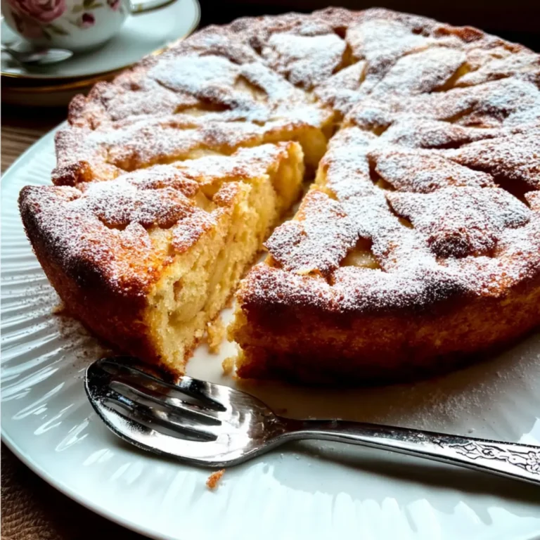 Apfelkuchen mit Rührteig