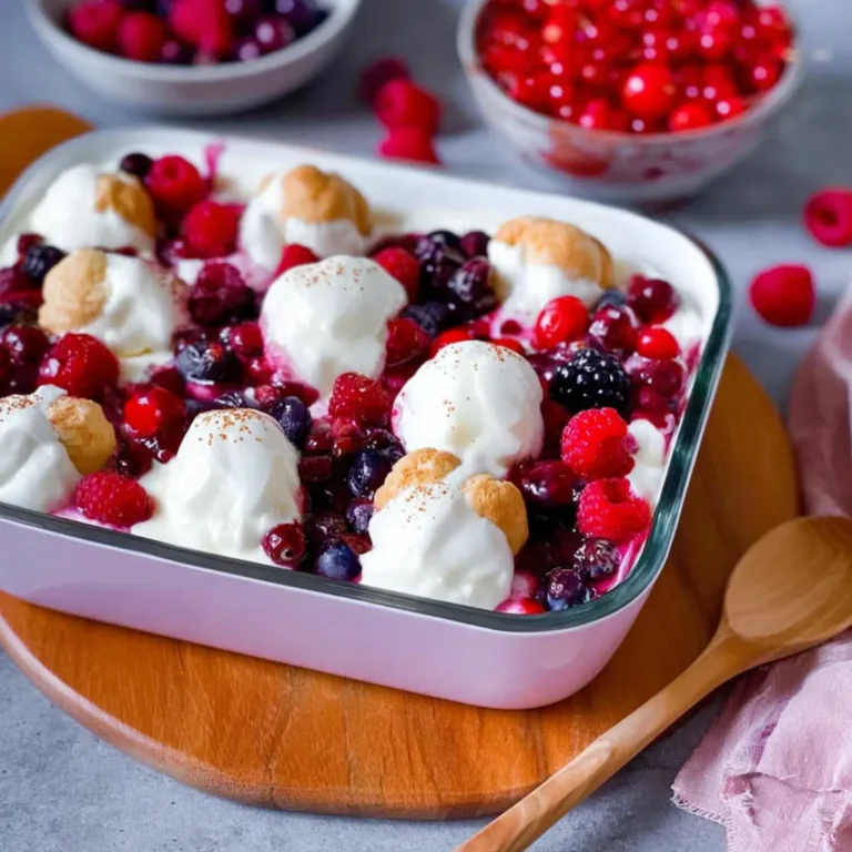 Mini Windbeutel Dessert