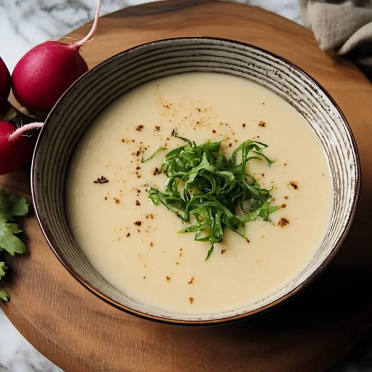 Radieschencremesuppe