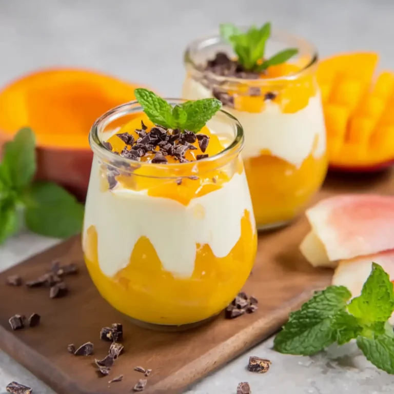 Solero Dessert im Glas