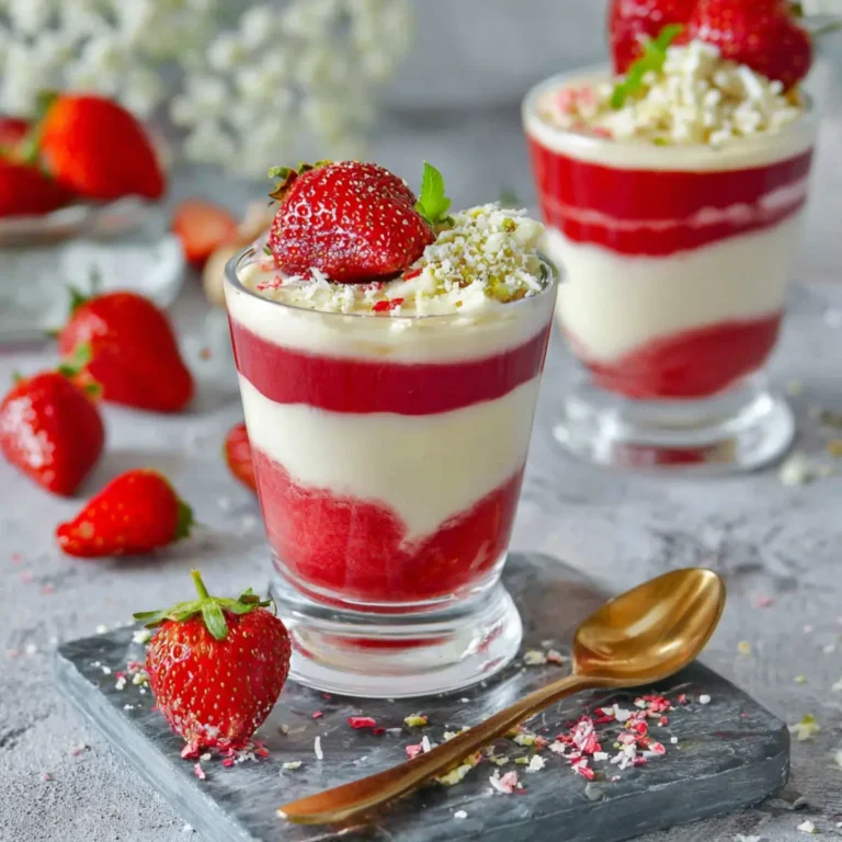 Spaghetti Eis Dessert