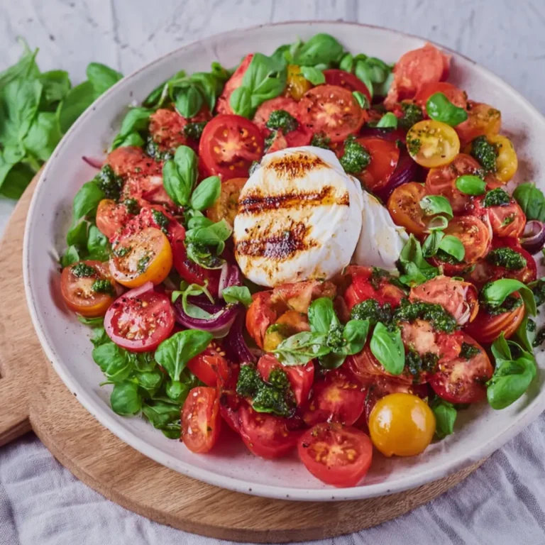 Tomatensalat mit Burrata