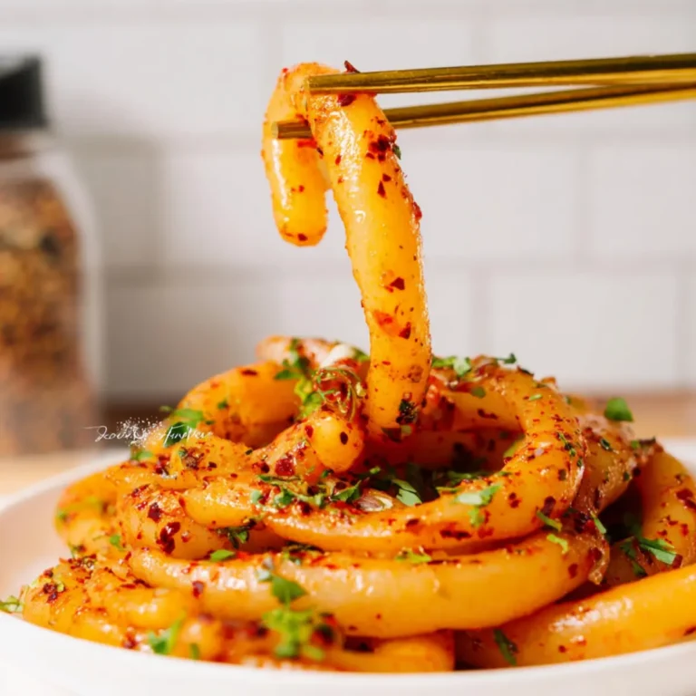 Würzige Kartoffelnudeln