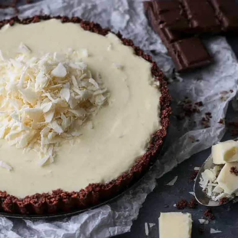 weiße Schokoladentarte mit Mascarpone