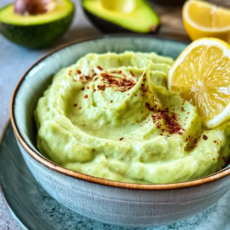 Avocadocreme mit Frischkäse