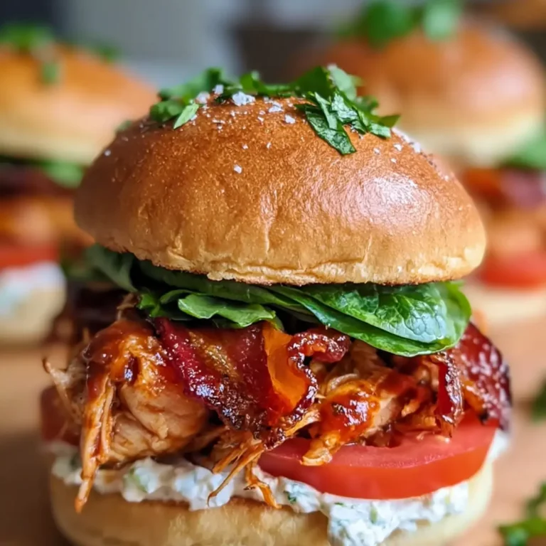 BBQ Hähnchen BLTs