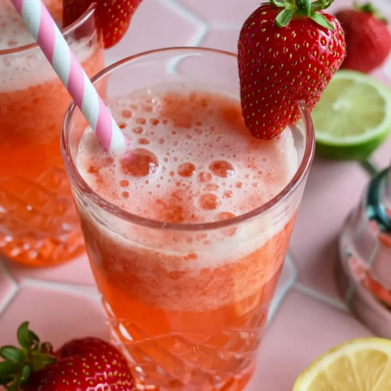 Erdbeer Gin Fizz