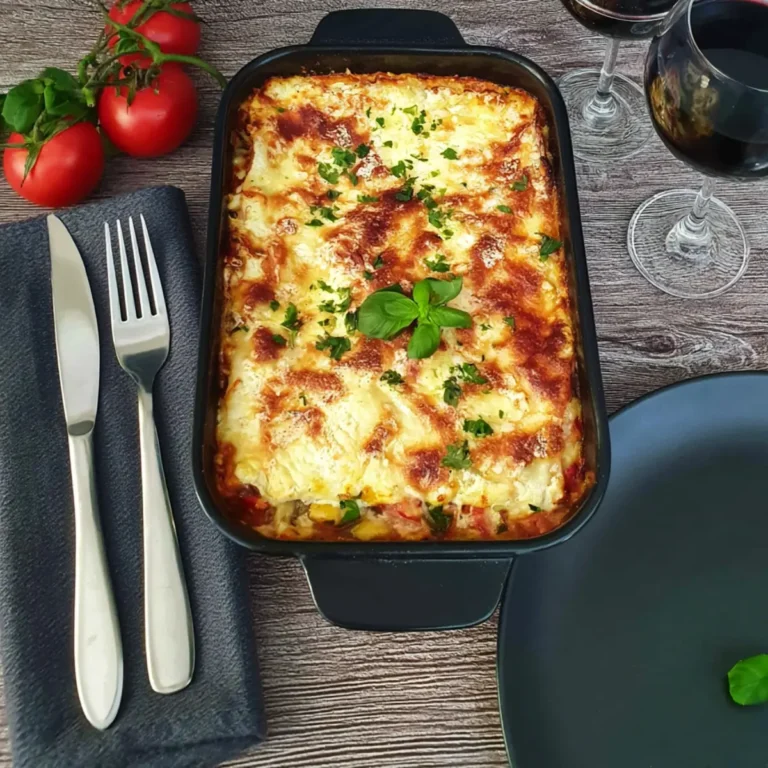 Gemüse Lasagne vegetarisch