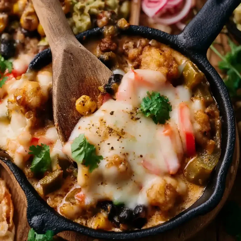 Hähnchen Fajita Auflauf