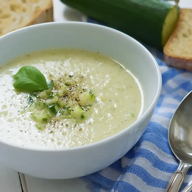 Kalte Gurkensuppe