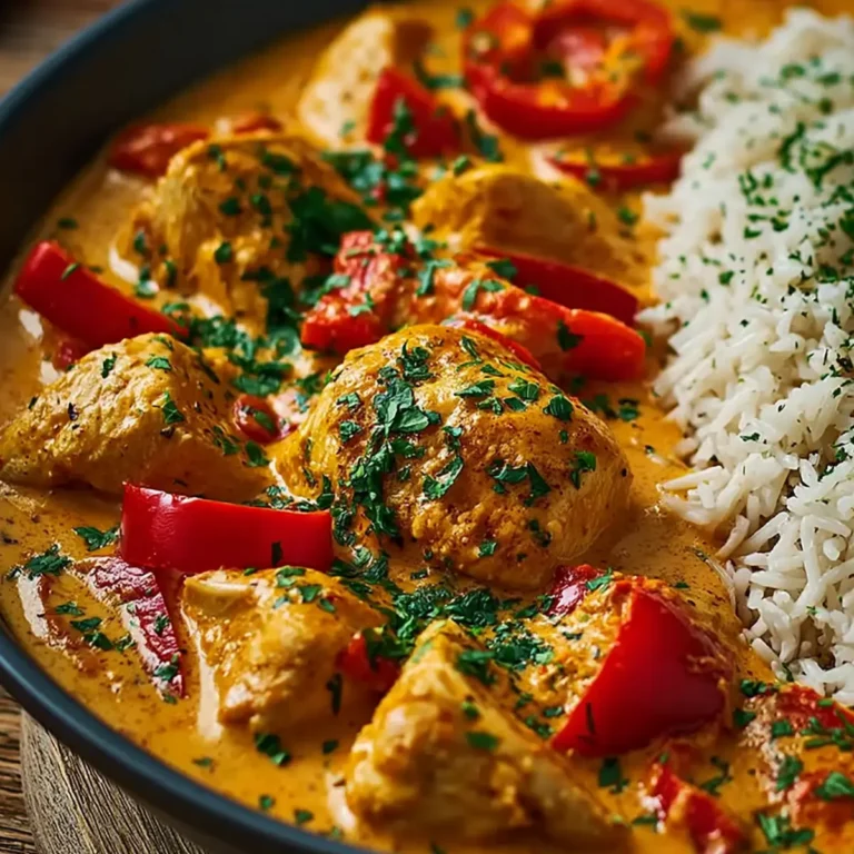 Paprika Sahne Hähnchen