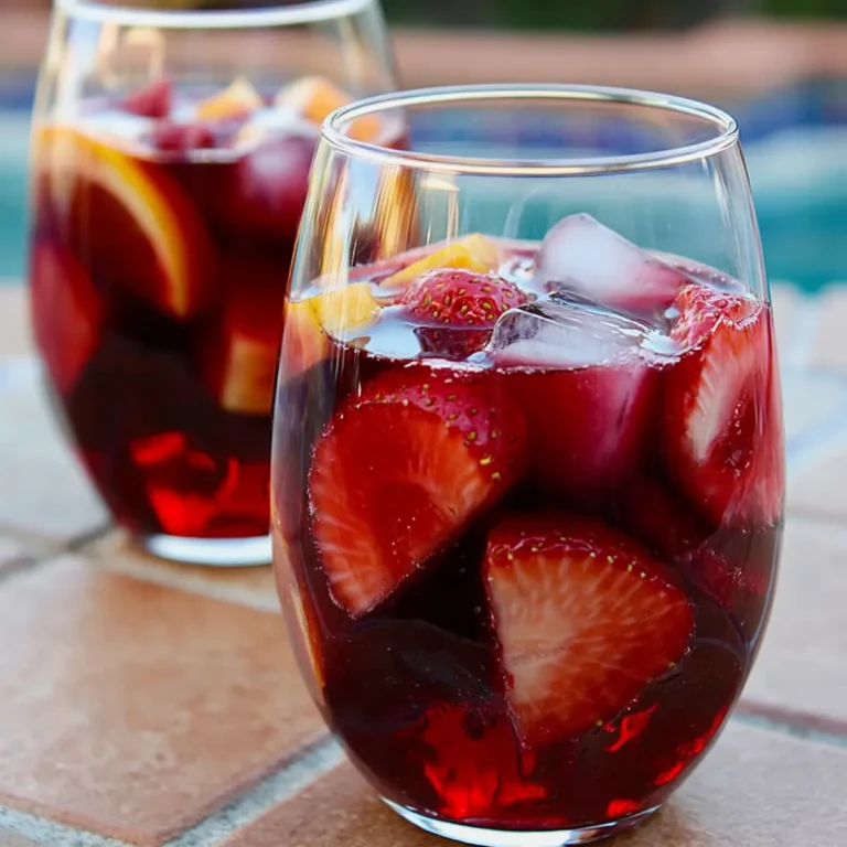 Rotwein Sangria