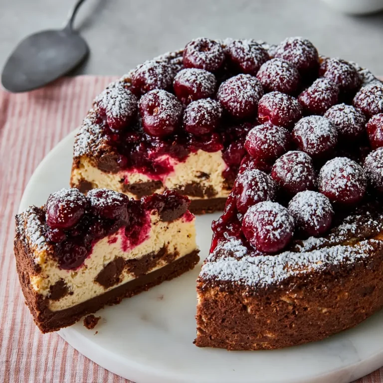 Schoko Kirsch Käsekuchen