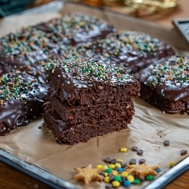 Schoko Lebkuchen vom Blech