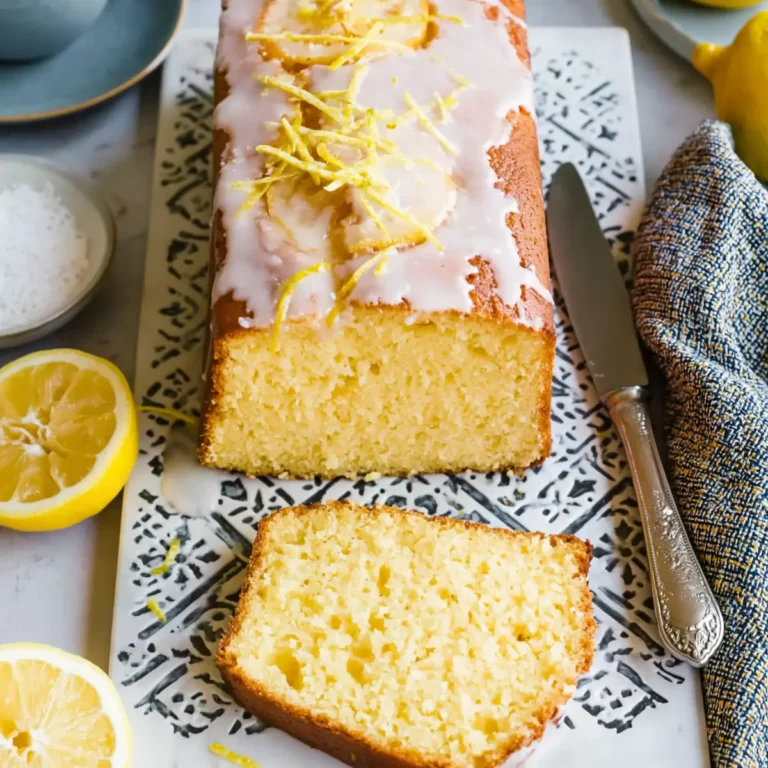 Sizilianischer Zitronenkuchen