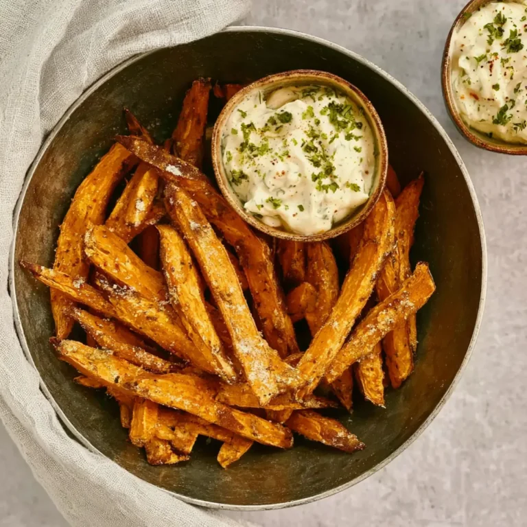 Süßkartoffel Pommes