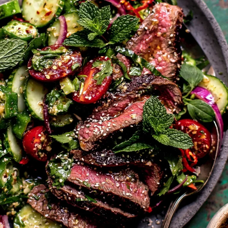 Thailändischer Rindfleischsalat