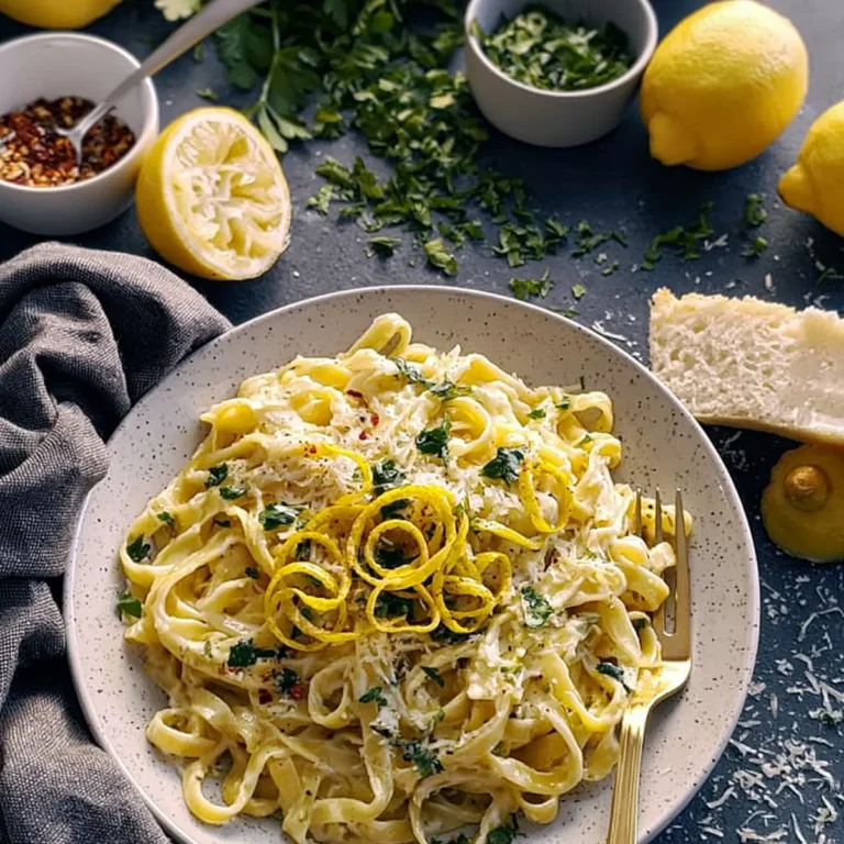 Zitronenpasta