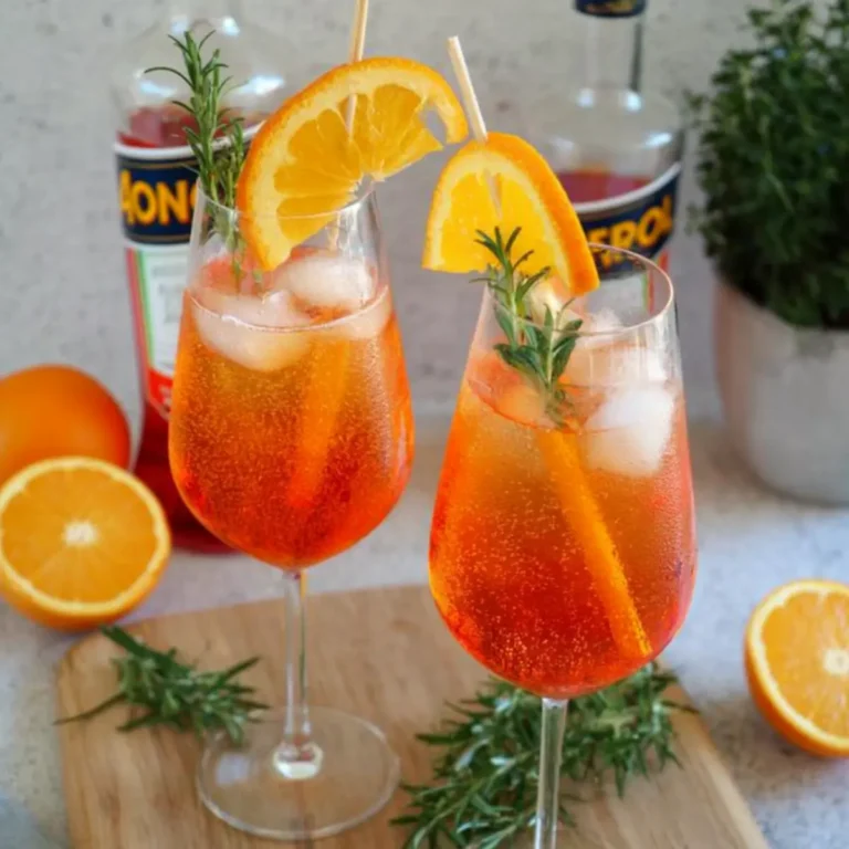 Alkoholfreier Aperol Spritz