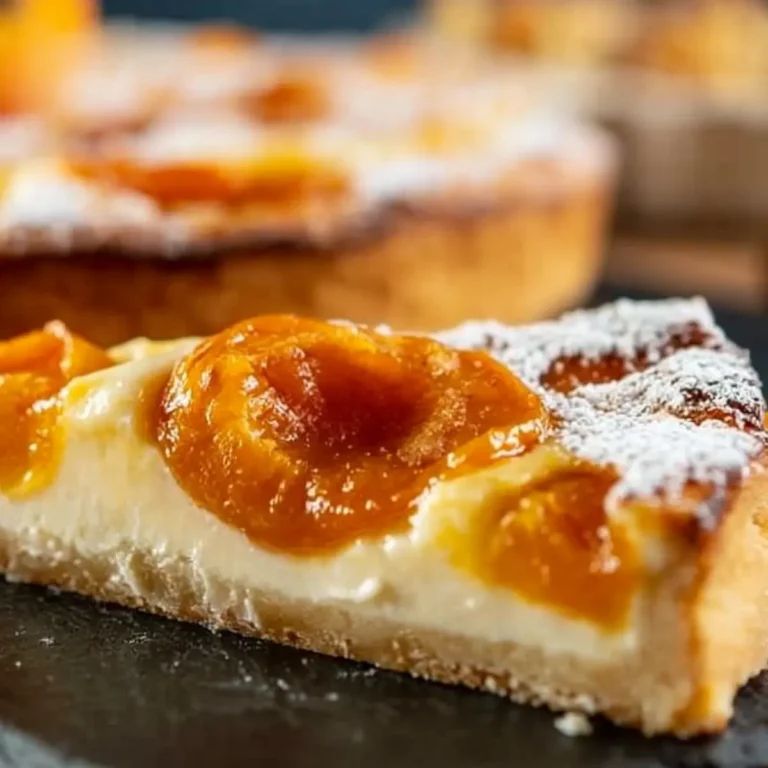 Aprikosen Quark Kuchen