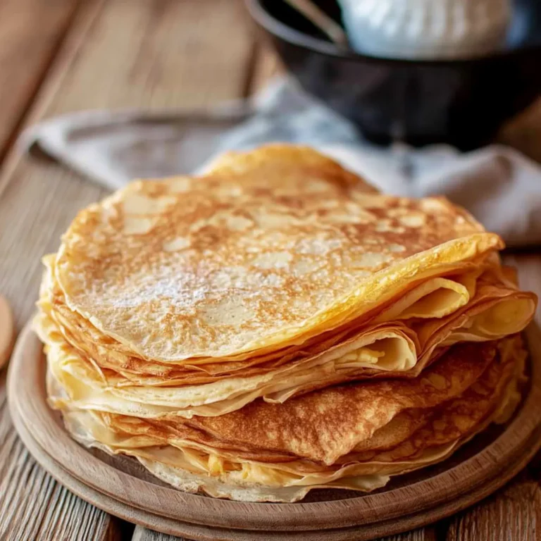 Dünne Pfannkuchen