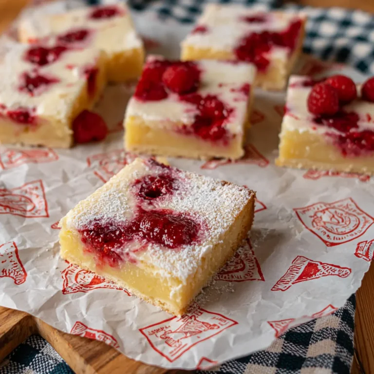 Himbeer Zitronenkuchen vom Blech