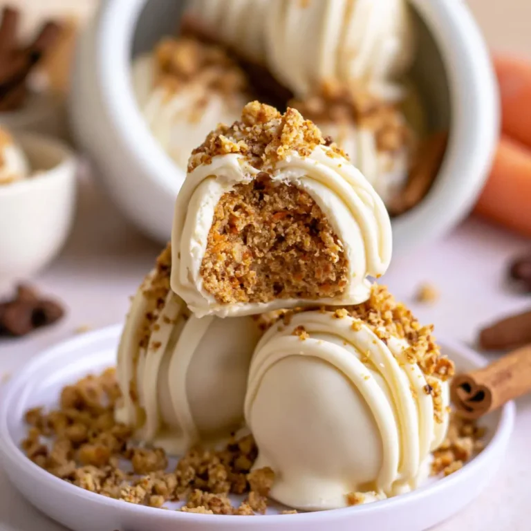 Karottenkuchen Bites ohne Backen