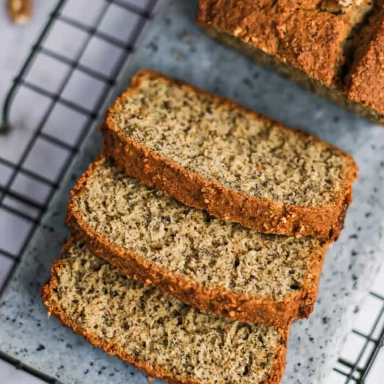 Low Carb Bananenbrot ohne Zucker & Mehl