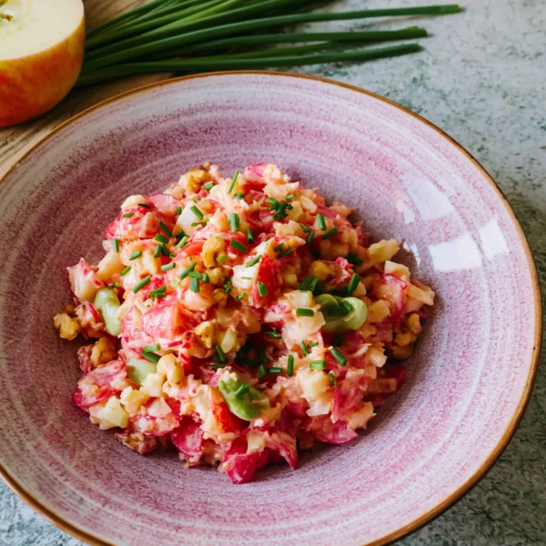Radieschensalat mit Apfel