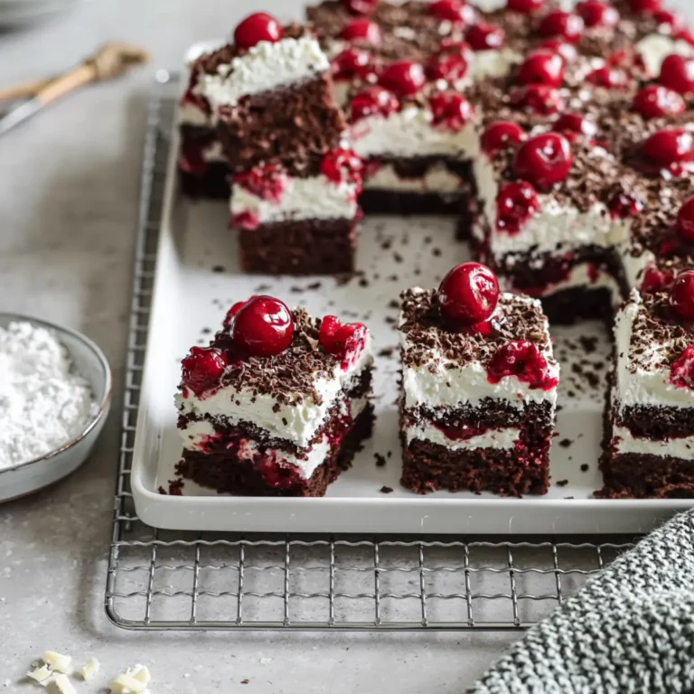 Schwarzwälder Kirschtorte vom Blech