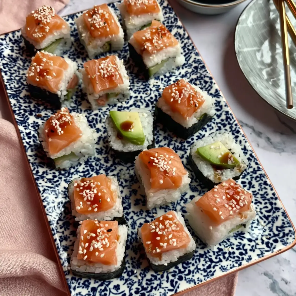 Selbstgemachtes Sushi