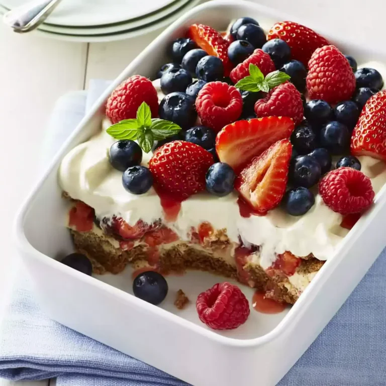 Tiramisu mit Sommerbeeren