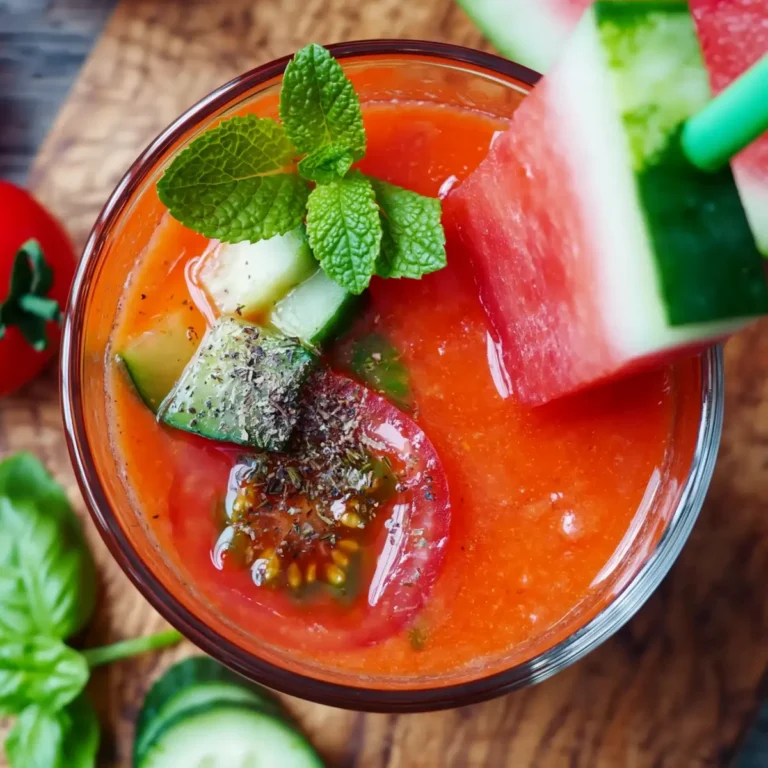 Wassermelonen Gazpacho