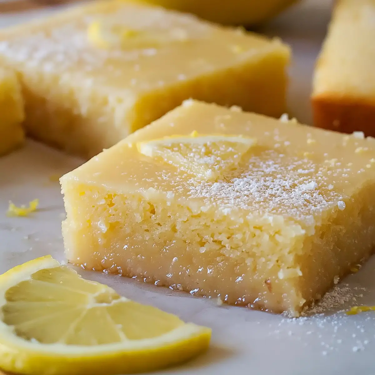 Zitronenkuchen vom Blech