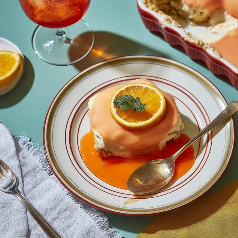 Aperol Spritz Tiramisu