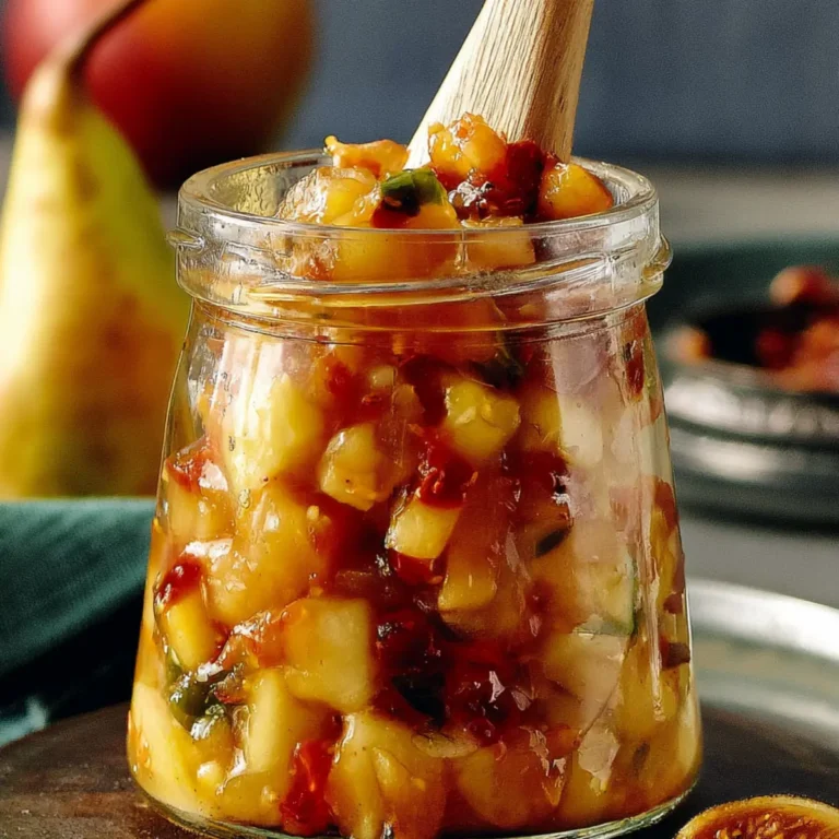 Apfel-Birnen-Chutney