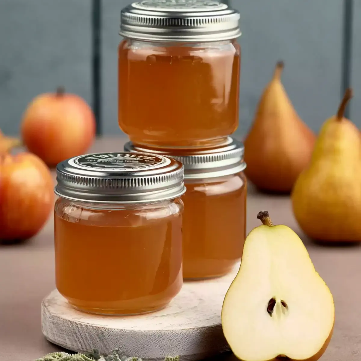 Apfel-Birnen-Gelee
