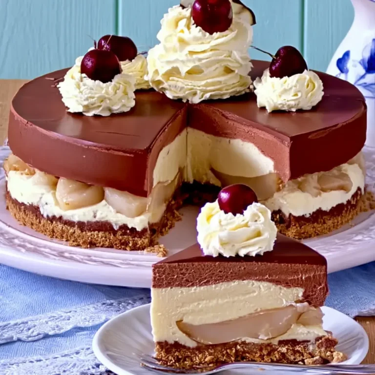 Birnen-Schoko-Torte