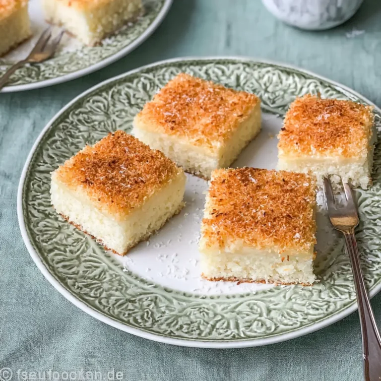 Buttermilchkuchen mit Kokos