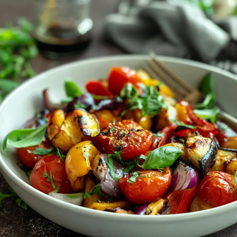 Gerösteter Gemüsesalat mit Balsamico