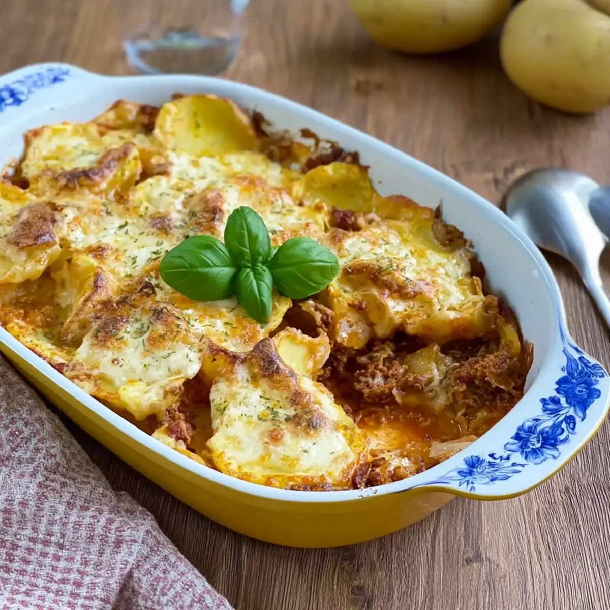 Kartoffel Hackfleisch Auflauf