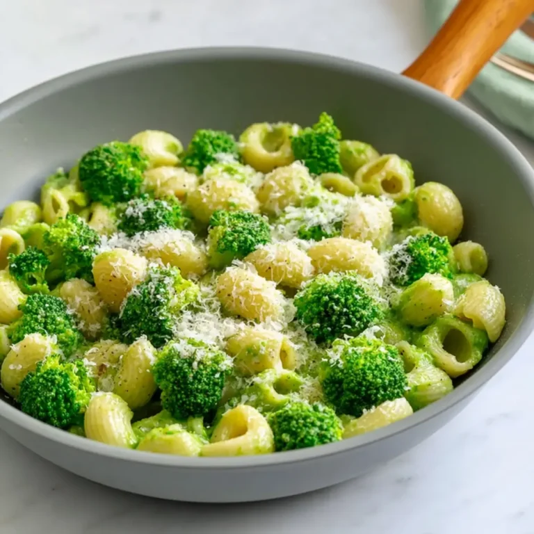 Leichte und gesunde Brokkoli Pasta