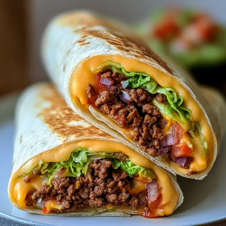 Nacho Käse Rindfleisch Wrap