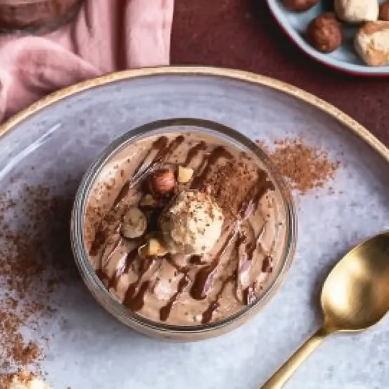 Nougat-Dessert
