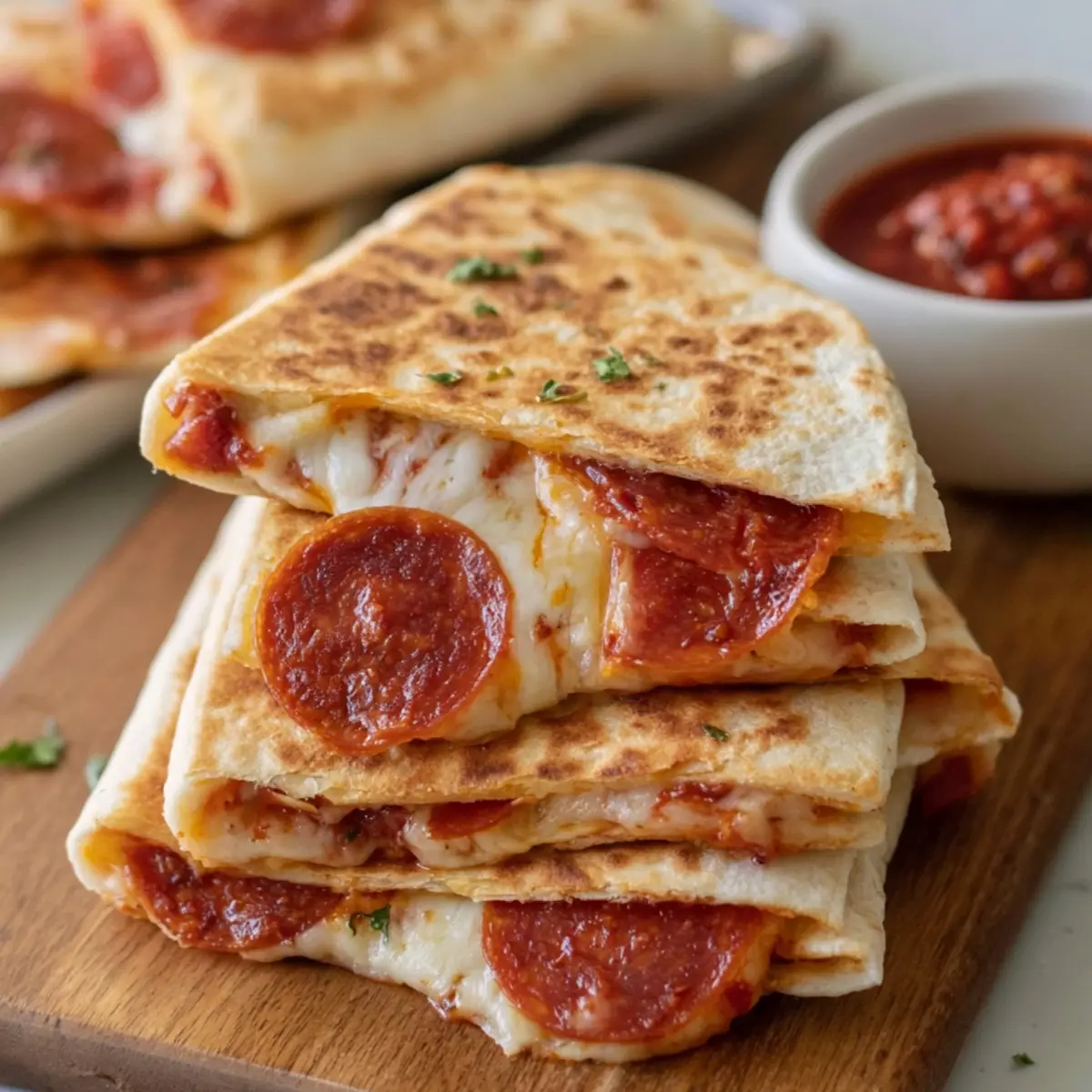 Pizza Quesadillas