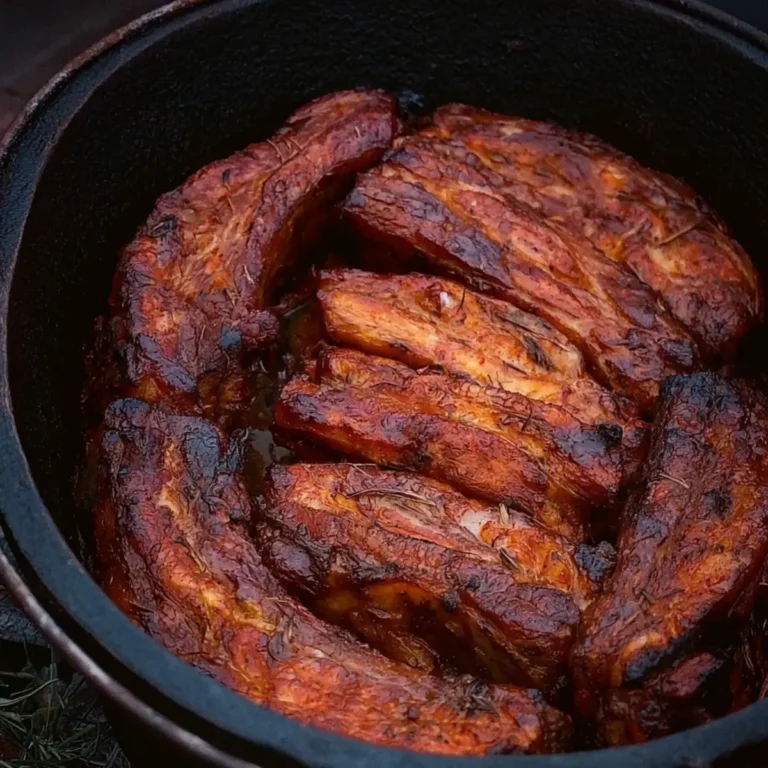 Rippchen im Dutch Oven