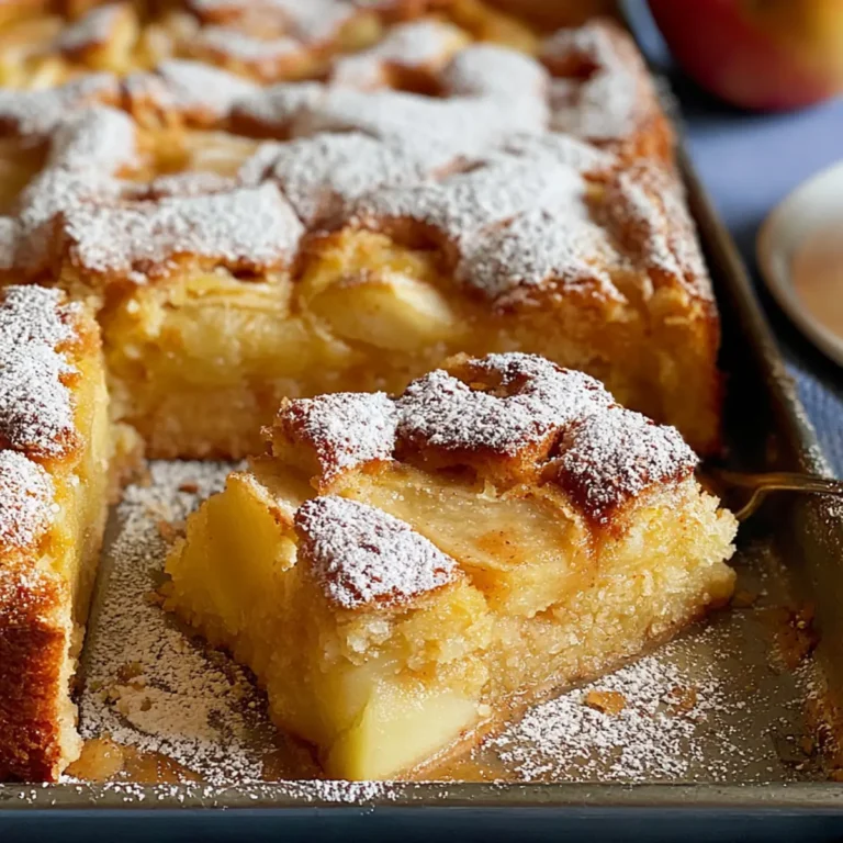 Ruck Zuck Apfelkuchen vom Blech