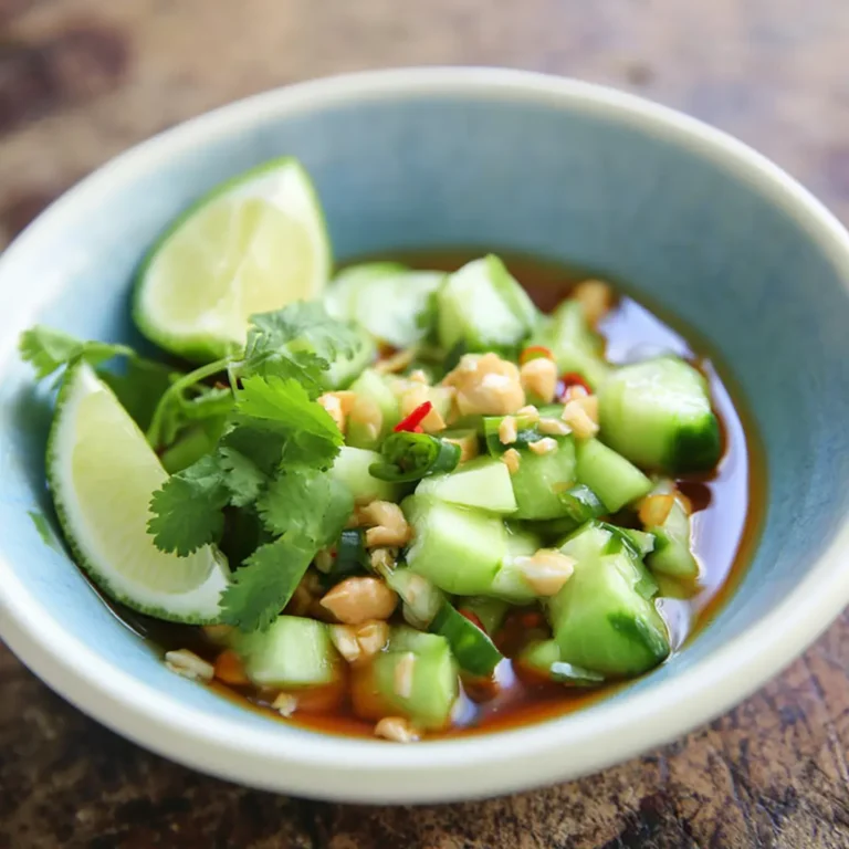 Thailändischer Gurkensalat