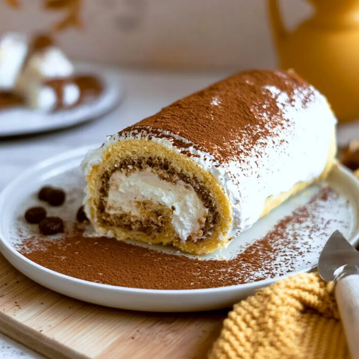 Tiramisu Roulade