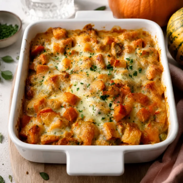 Gnocchi-Kürbis-Auflauf